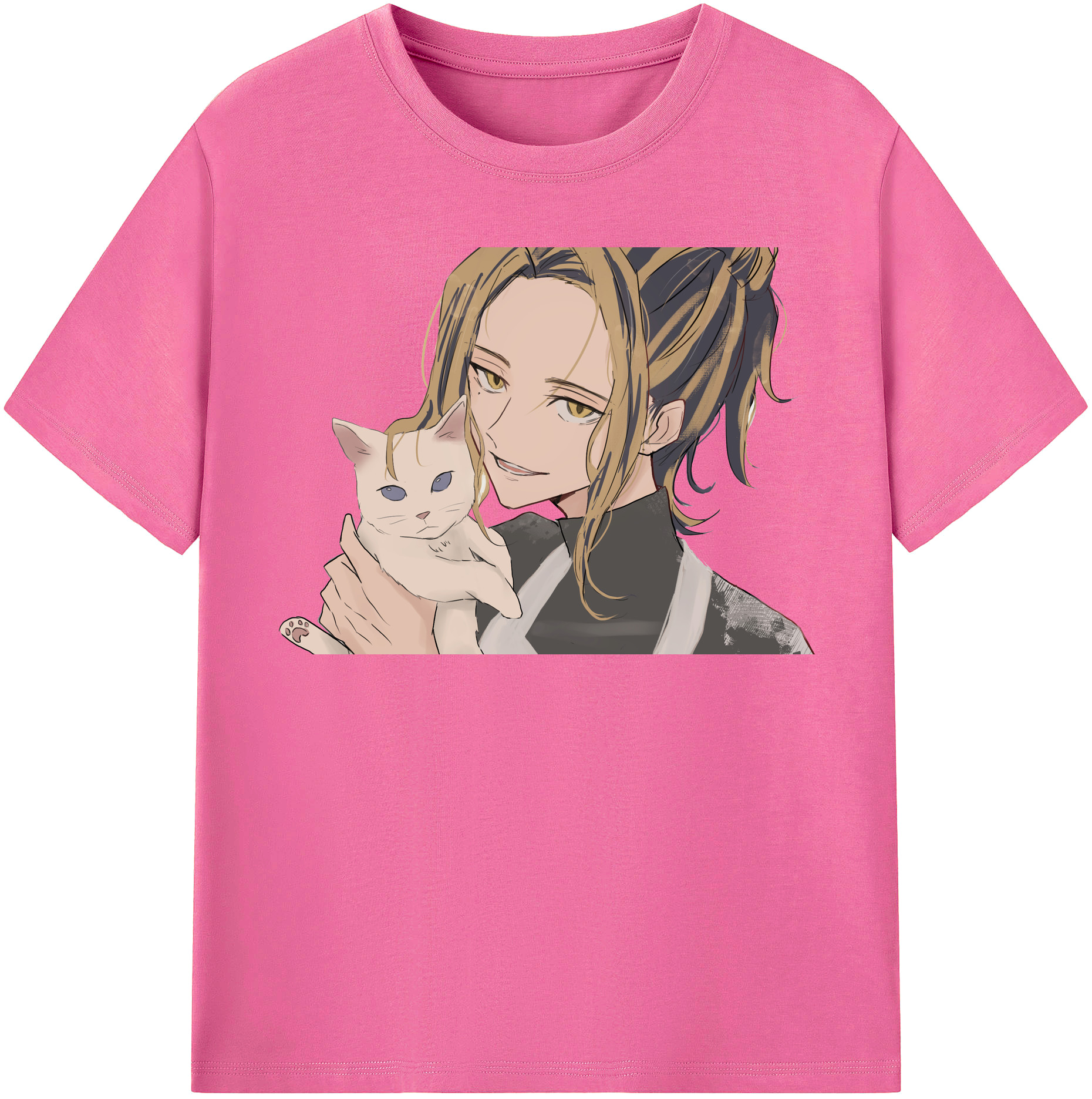 （画像用） 東京リベンジャーズ Tokyo Revengers レディースカジュアルプリントTシャツ（綿100％）
